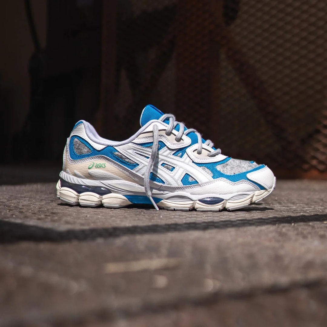 【国内 10/20 発売】ASICS GEL-NYC “Whtie/Dolphin Blue” (アシックス ゲルNYC “ホワイト/ドルフィンブルー”) [1203A281.100]