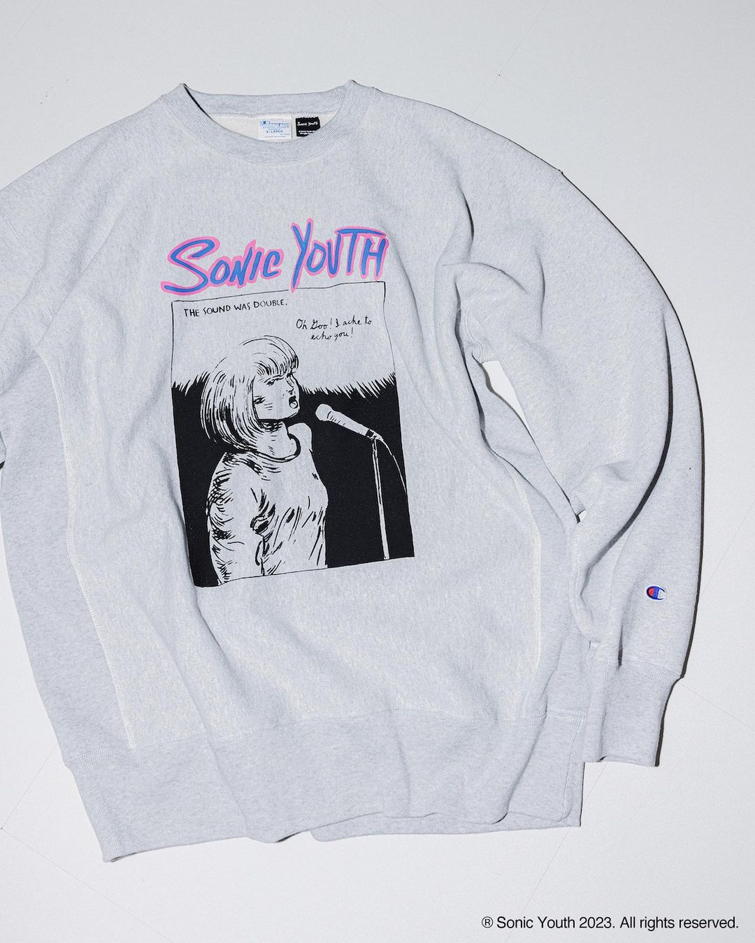 Champion × SONIC YOUTH × BEAMS トリプルコラボ REVERSE WEAVE TEEが9/9 発売 (チャンピオン ソニックユース ビームス)