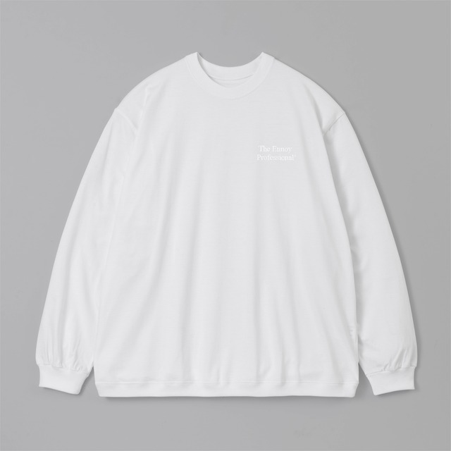 ENNOYから”Long sleeve hem rib tee”が発売 (エンノイ)