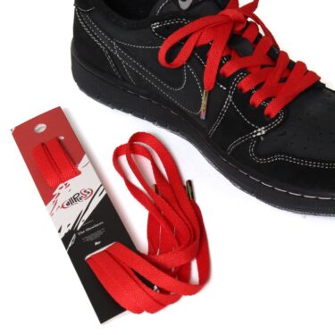 【祝】Fullress × KicksWrap 別注 "The Shoelaces” True Redがオンラインにて 9/9 20:00 数量限定発売 (キックスラップ)