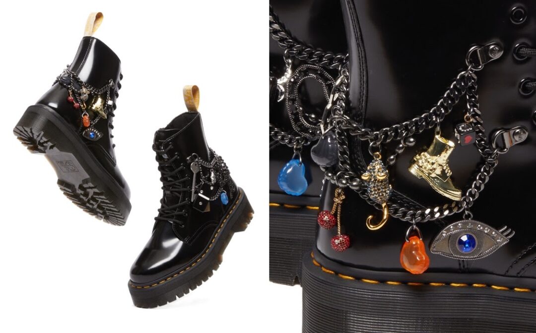 9/14 発売予定！Dr. Martens × MARC JACOBS Jaden Vegan "Black" (ドクターマーチン マーク ジェイコブス)