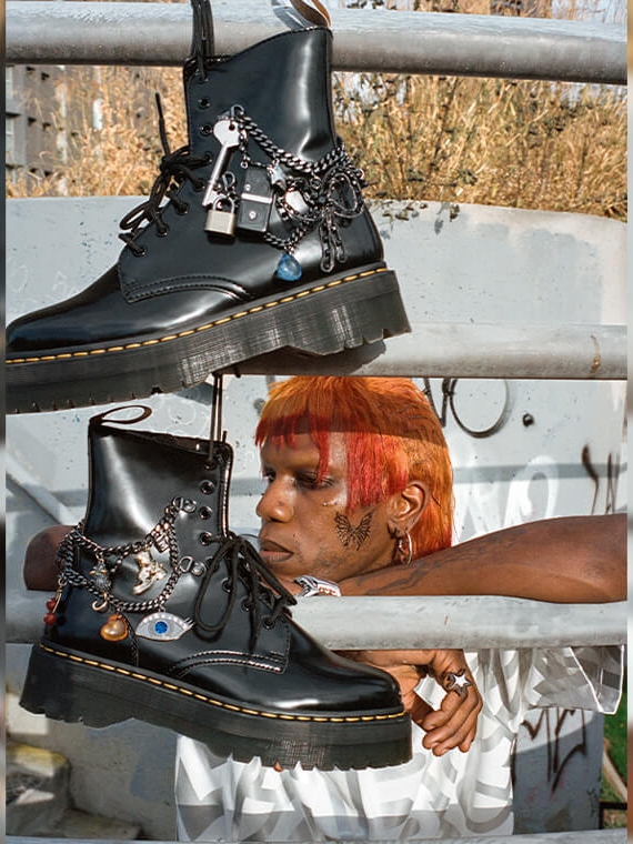 9/14 発売予定！Dr. Martens × MARC JACOBS Jaden Vegan “Black” (ドクターマーチン マーク ジェイコブス)