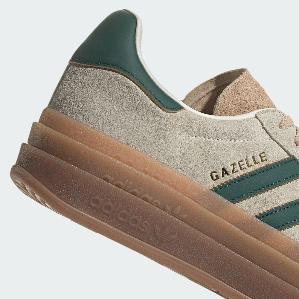 【国内 9/15 発売】adidas Originals WMNS GAZELLE BOLD “Cream White/Collegiate Green” (アディダス オリジナルス ウィメンズ ガゼル ボールド “クリームホワイト/カレッジグリーン”) [ID7056]