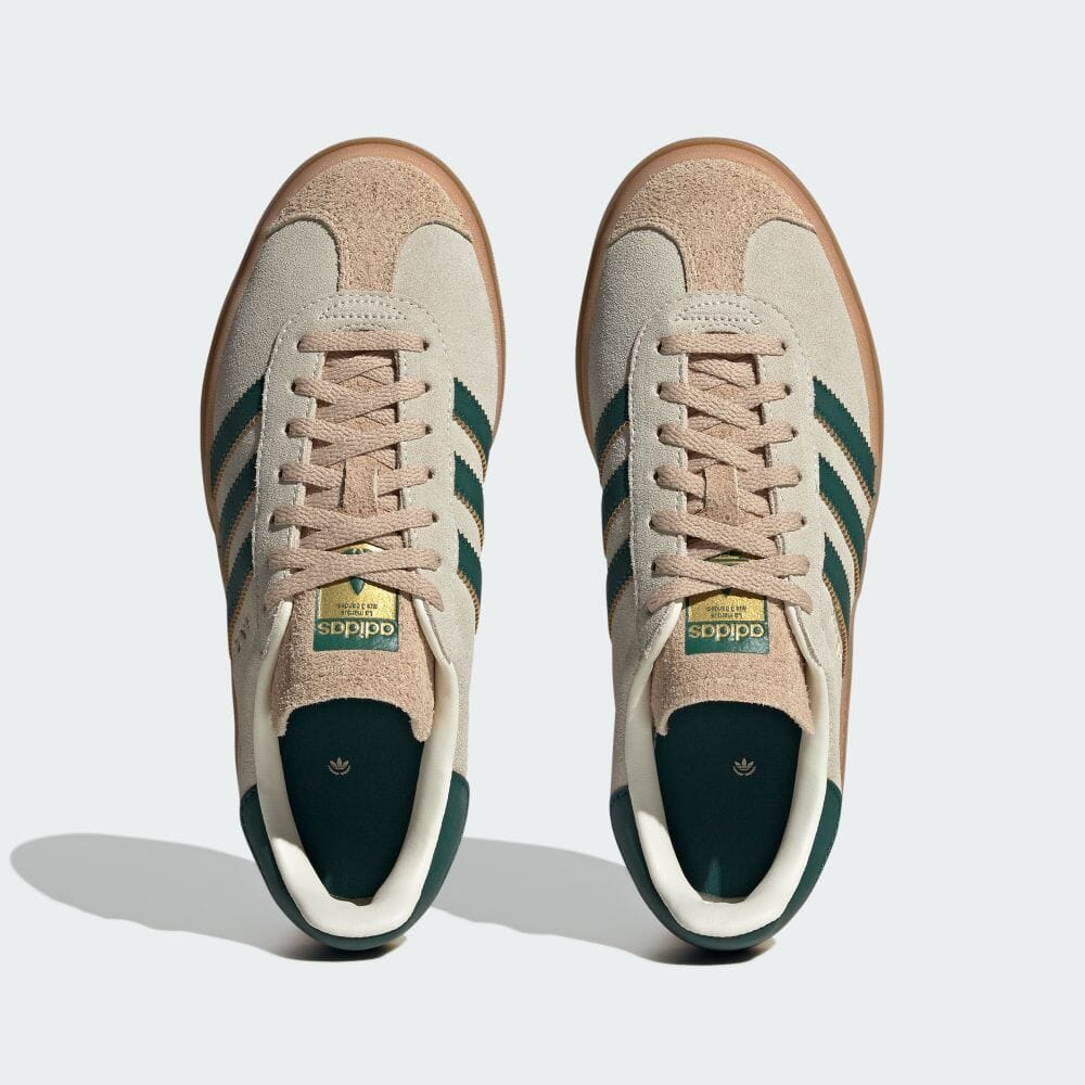 【国内 9/15 発売】adidas Originals WMNS GAZELLE BOLD “Cream White/Collegiate Green” (アディダス オリジナルス ウィメンズ ガゼル ボールド “クリームホワイト/カレッジグリーン”) [ID7056]