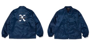 【9/9 00:00~ 発売】藤原ヒロシ/フラグメント × GOD SELECTION XXX CHACH JACKET "Navy" (FRAGMENT Fujiwara Hiroshi ゴッド セレクション XXX コーチジャケット)