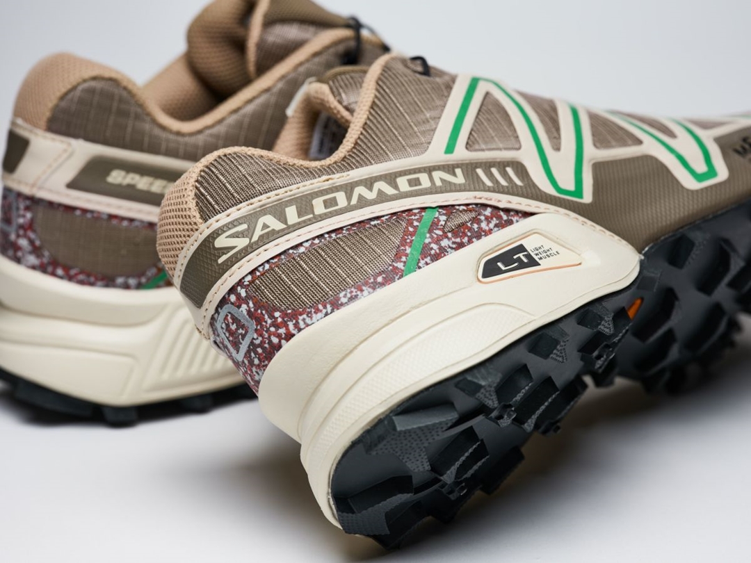 【国内 9/16 発売予定】KICKS LAB. EXCLUSIVE SALOMON XT-6 MINDFUL/SPEEDCROSS 3 MINDFUL “FALCON/ALMOND MILK/BRIGHT GREEN” (サロモン キックスラボ) [l47312000/l47311900]