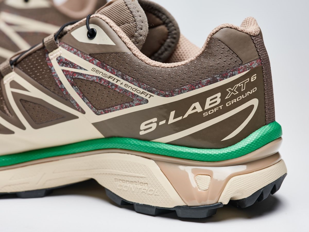 【国内 9/16 発売予定】KICKS LAB. EXCLUSIVE SALOMON XT-6 MINDFUL/SPEEDCROSS 3 MINDFUL “FALCON/ALMOND MILK/BRIGHT GREEN” (サロモン キックスラボ) [l47312000/l47311900]