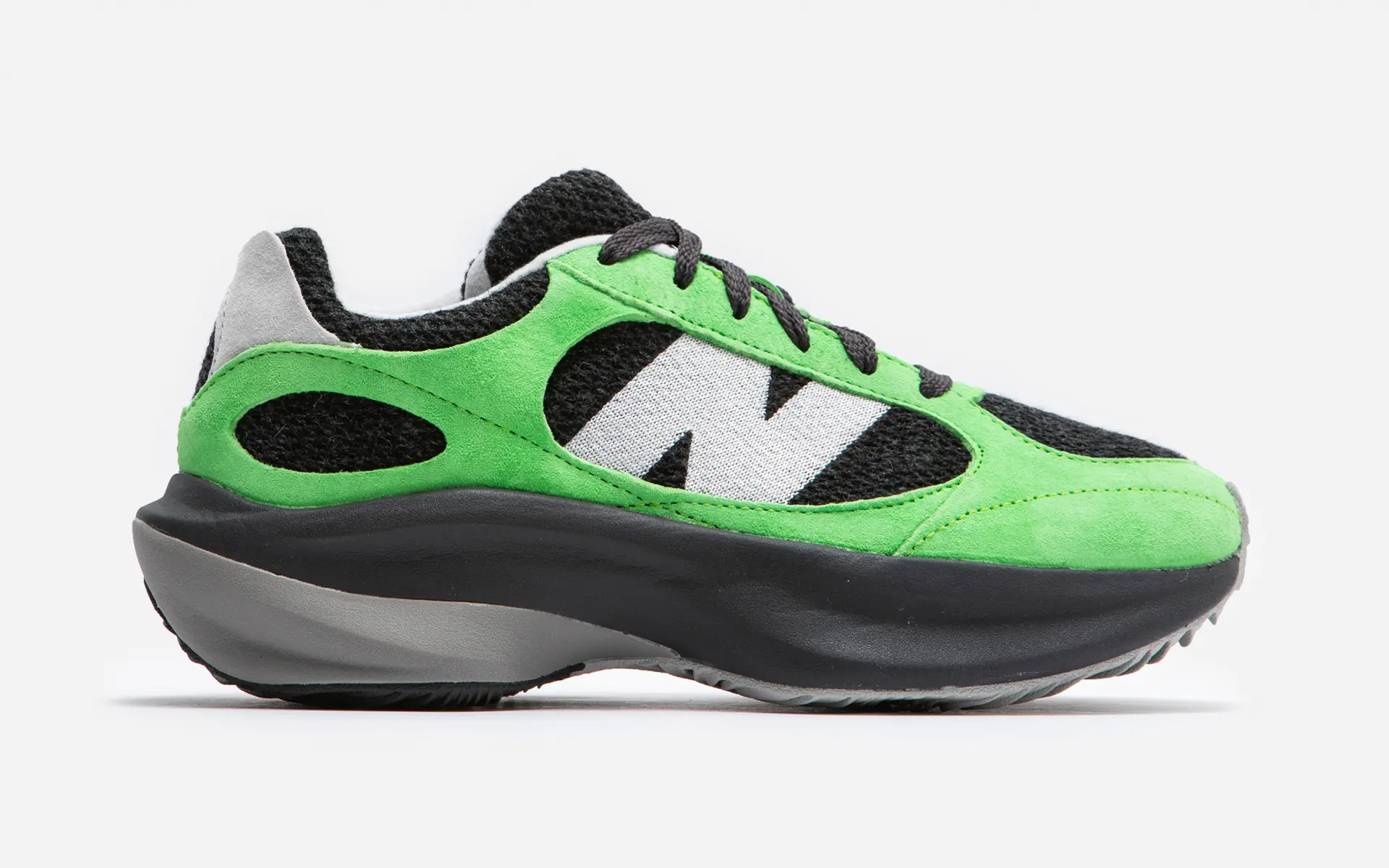 【国内 10/18 発売】New Balance WARPED RUNNER UWRPDKOM “Green/Black” (ニューバランス ワープドランナー)