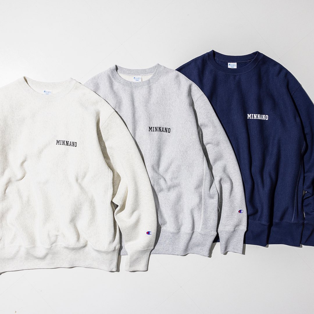 Champion x BEAMS by MIN-NANO リバースウィーブが9/16 発売 (チャンピン ビームス バイ ミンナノ)