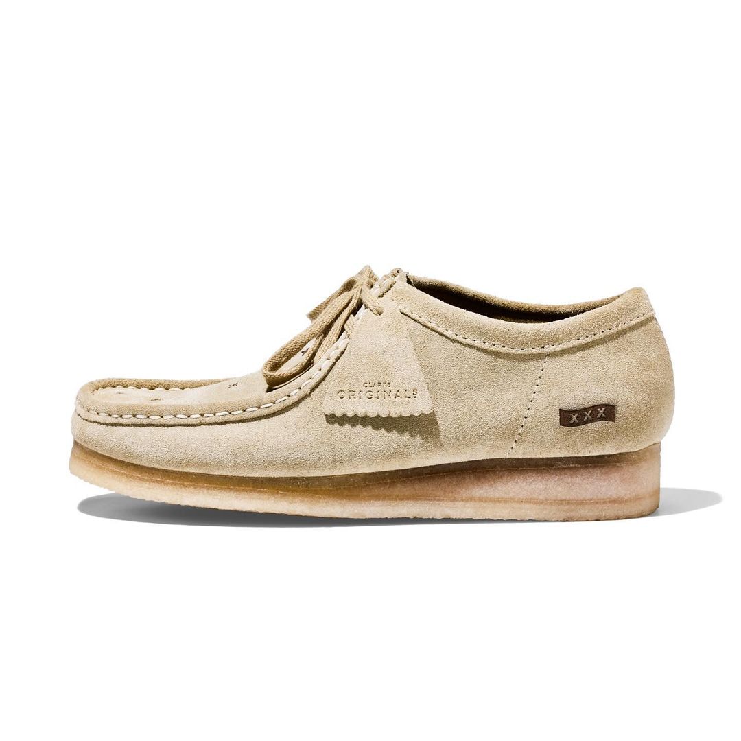 【10/7 00:00~ 発売】atmos × GOD SELECTION XXX x Clarks Originals “Wallabee” (アトモス ゴッド セレクション XXX クラークス ワラビー)