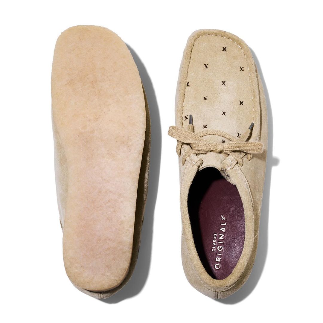 【10/7 00:00~ 発売】atmos × GOD SELECTION XXX x Clarks Originals “Wallabee” (アトモス ゴッド セレクション XXX クラークス ワラビー)