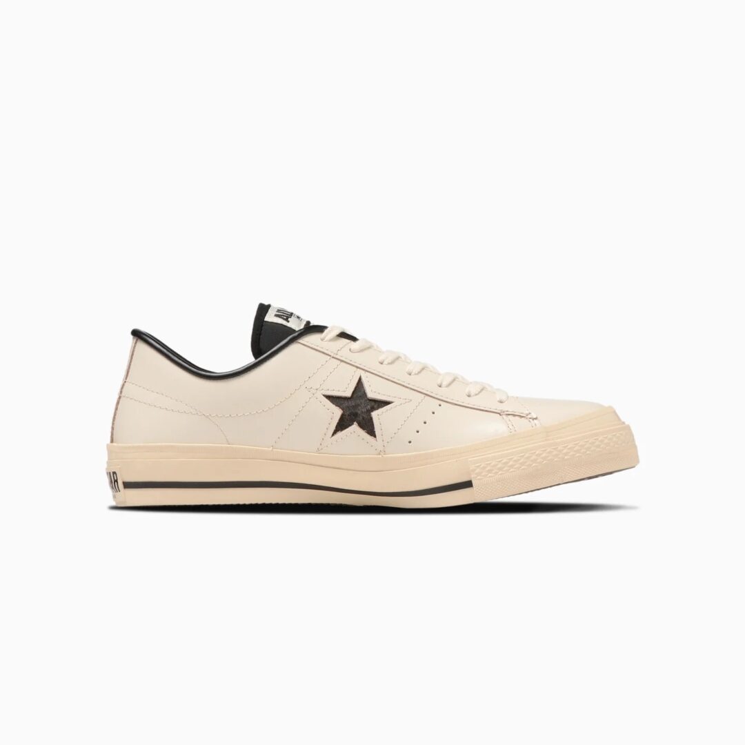 【国内 9/22 発売】クリームカラーのガラスレザーをアッパーに採用した CONVERSE ONE STAR J CP (コンバース ワンスター)