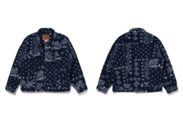 リーバイス リラックスフィット シェルパトラッカージャケット “バンダナプリント” (Levi’s Sherpa Trucker Jacket “BANDANA PRINT”)