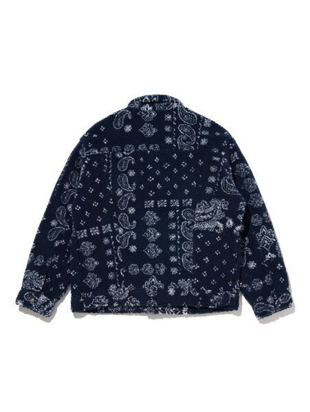 リーバイス リラックスフィット シェルパトラッカージャケット “バンダナプリント” (Levi’s Sherpa Trucker Jacket “BANDANA PRINT”)