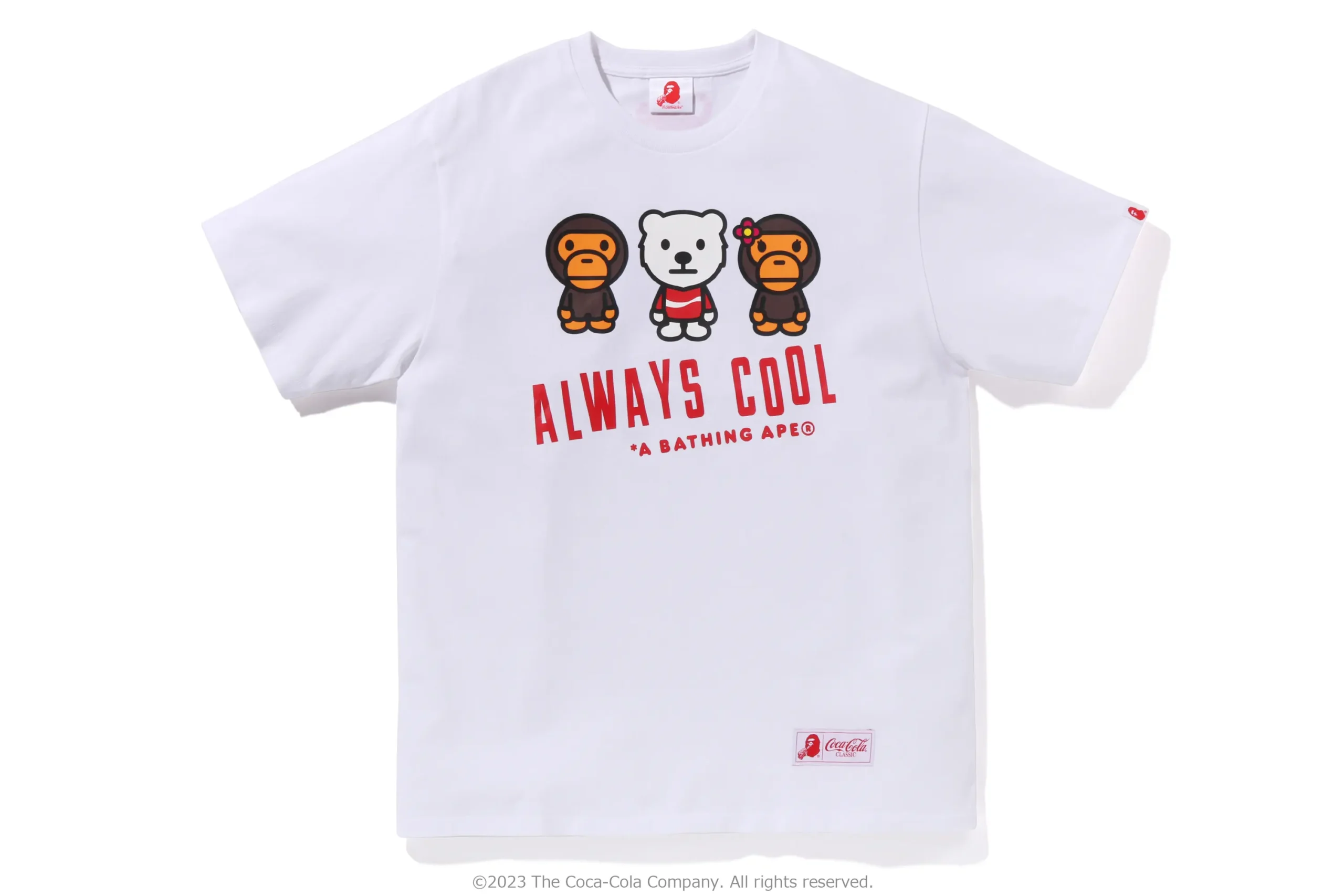 A BATHING APE × Coca-Cola コラボが10/7 発売 (ア ベイシング エイプ コカコーラ)