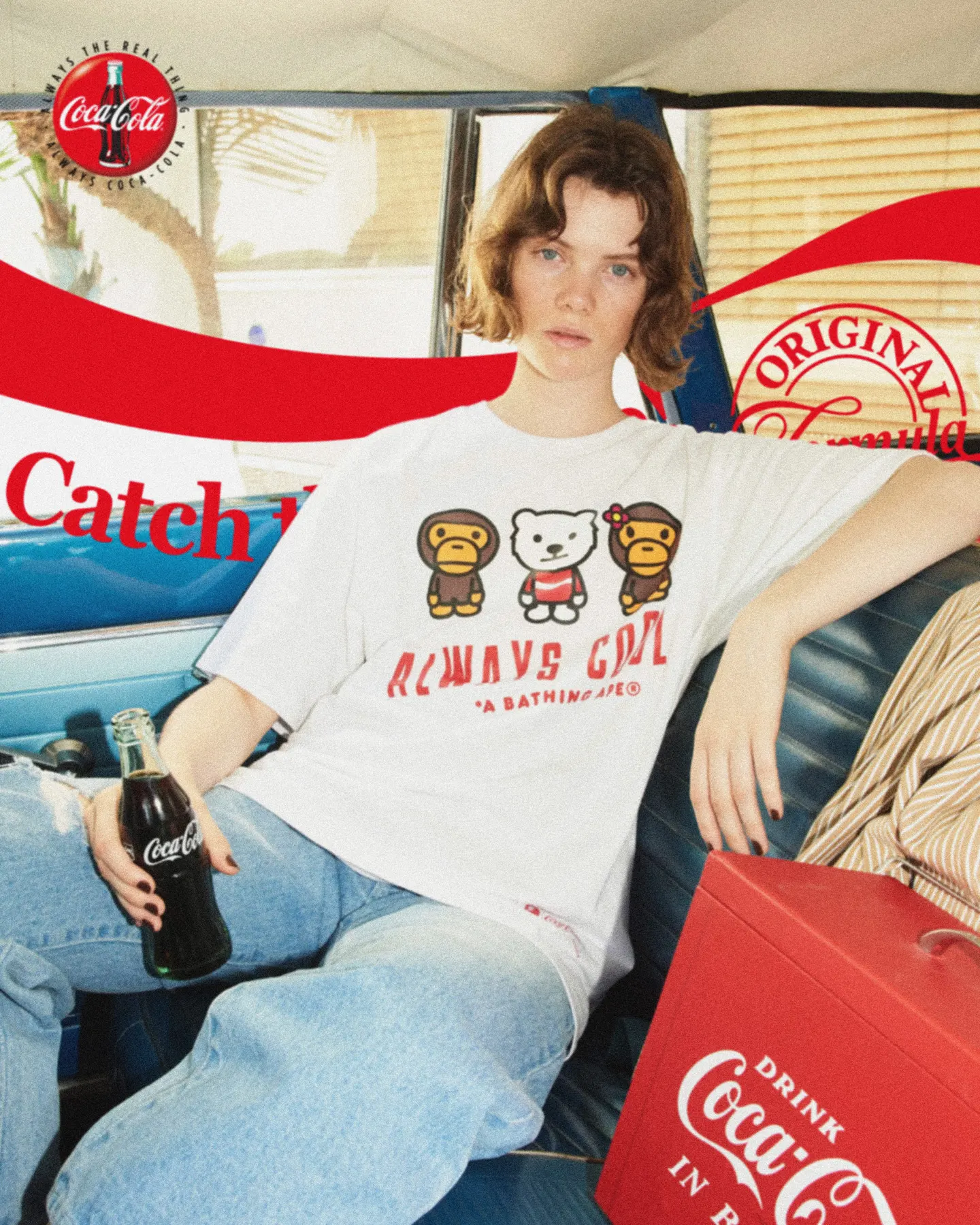 A BATHING APE × Coca-Cola コラボが10/7 発売 (ア ベイシング エイプ コカコーラ)