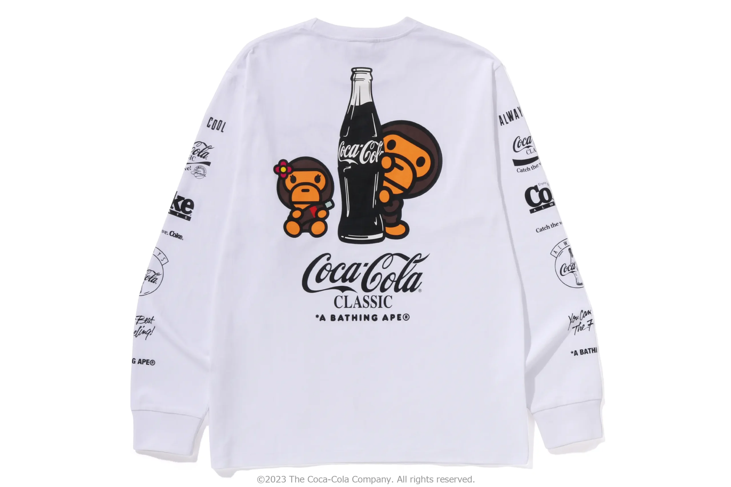 A BATHING APE × Coca-Cola コラボが10/7 発売 (ア ベイシング エイプ コカコーラ)