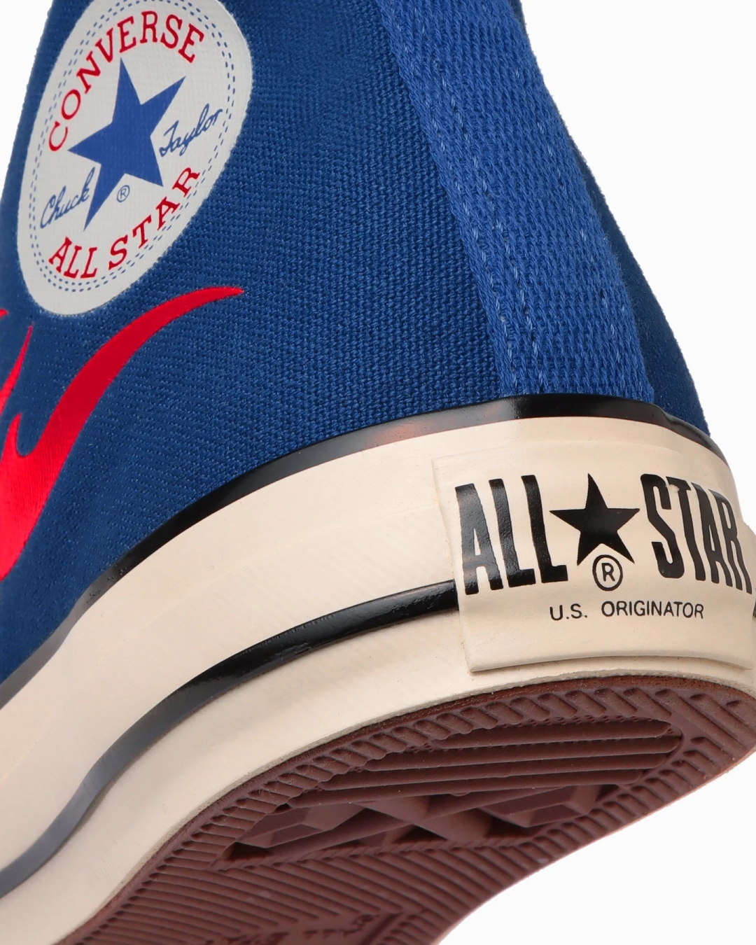 【国内 9/22 発売】フレイムパターンをアッパーにプリントした CONVERSE ALL STAR US IGNT OX/HI (コンバース オールスター イグナイト)