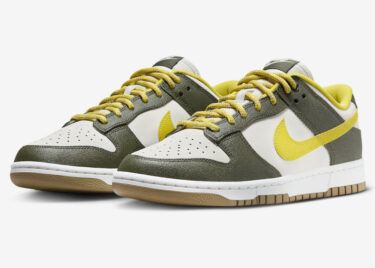 2023年 ホリデーS 発売予定！ナイキ SB ダンク ロー “カーキカーゴ/ビビッドサルファー” (NIKE SB DUNK LOW “Cargo Khaki/Vivid Sulfur”) [FV3629-371]