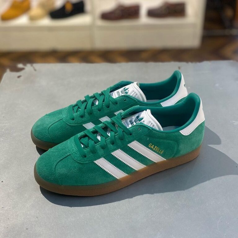 国内 9/13 発売】adidas Originals GAZELLE “College Green/White/Gum