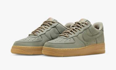 【国内 9/9 発売】ナイキ エア フォース 1 07 ロー “ライトアーミー/ガム” (NIKE AIR FORCE 1 07 LOW “Light Army/Gum”) [FD3365-339]