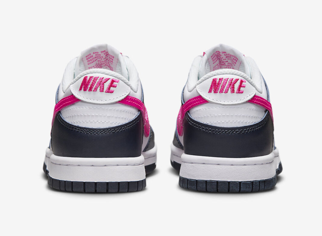 2023年 発売予定！ナイキ GS ダンク ロー “ホワイト/ダークオブシディアン/フィアスピンク” (NIKE GS DUNK LOW “White/Dark Obsidian/Fierce Pink”) [FB9109-401]