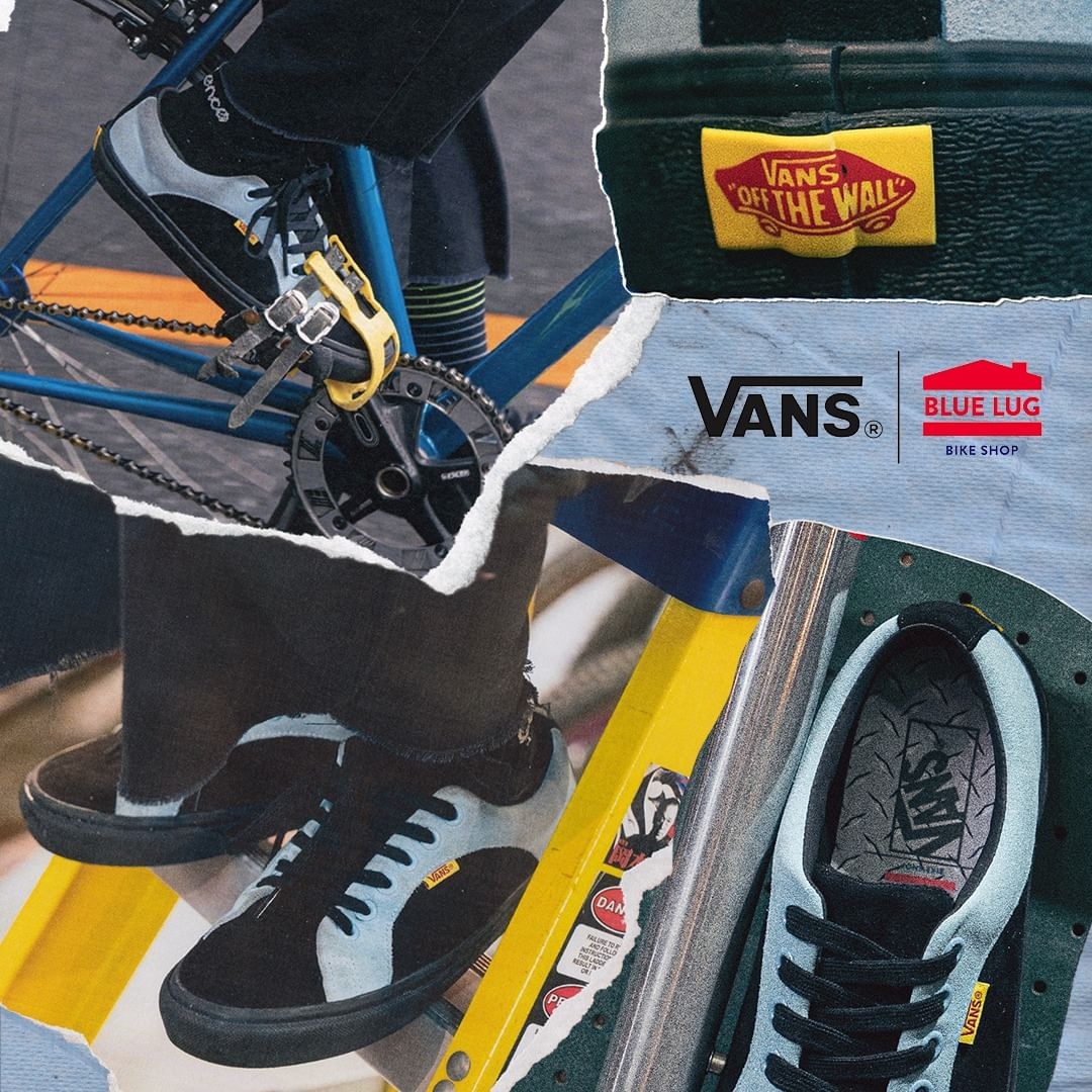 「VANS」とサイクルショップ「BLUE LUG BIKE SHOP」初コラボでLAMPIN/SLIP-ONが9/30 発売 (バンズ ブルーラグ バイクショップ)