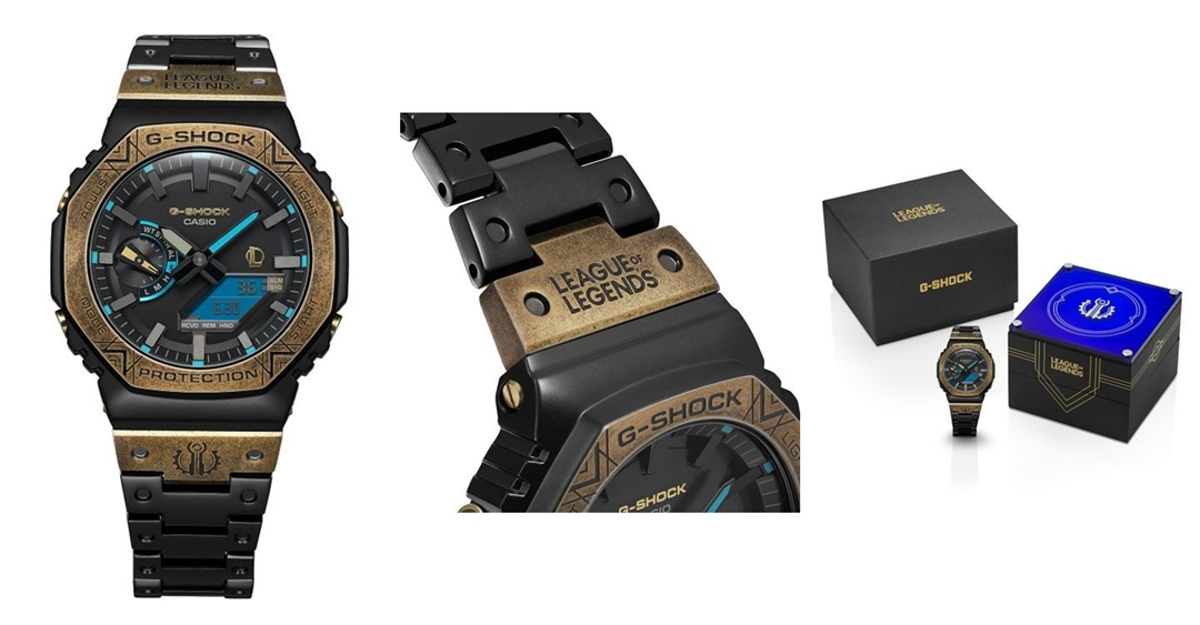 オンラインゲーム 「リーグ・オブ・レジェンド」×「G-SHOCK」コラボモデルが10/20 発売 (League of Legends Gショック ジーショック GM-B2100LL／GA-110LL)