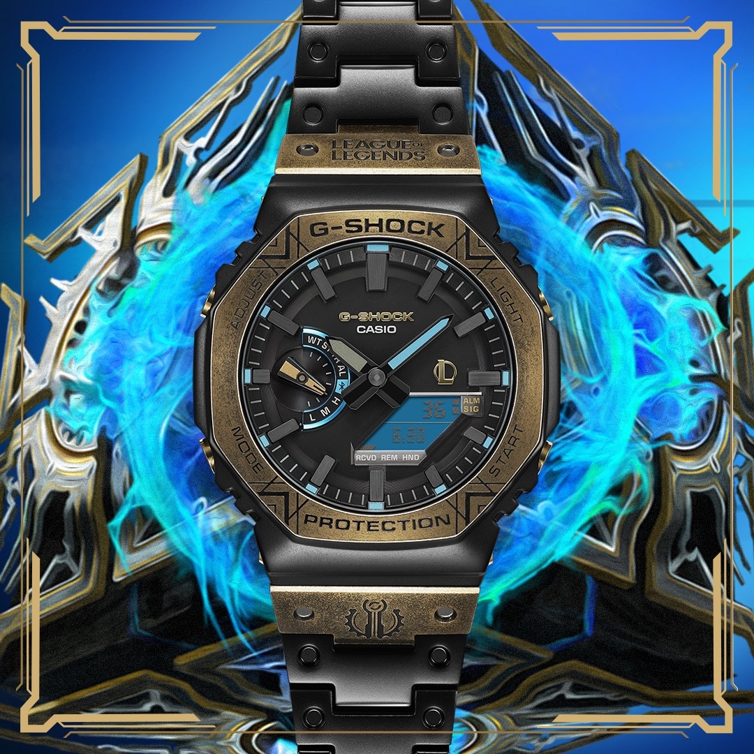 オンラインゲーム 「リーグ・オブ・レジェンド」×「G-SHOCK」コラボモデルが10/20 発売 (League of Legends Gショック ジーショック GM-B2100LL／GA-110LL)