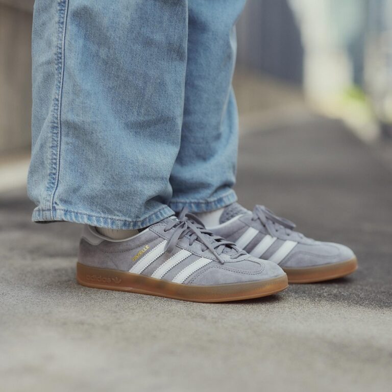 adidas Originals GAZELLE INDOOR “Grey Three/White/Gum” (アディダス