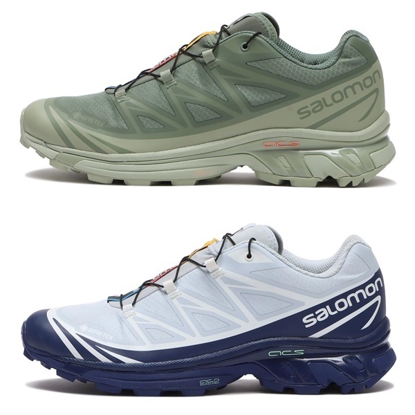 【国内 10/6 発売】SALOMON XT-6 GORE-TEX “LAUREL WREATH/BLUE PRINT” (サロモン) [L47136400/L47291900]