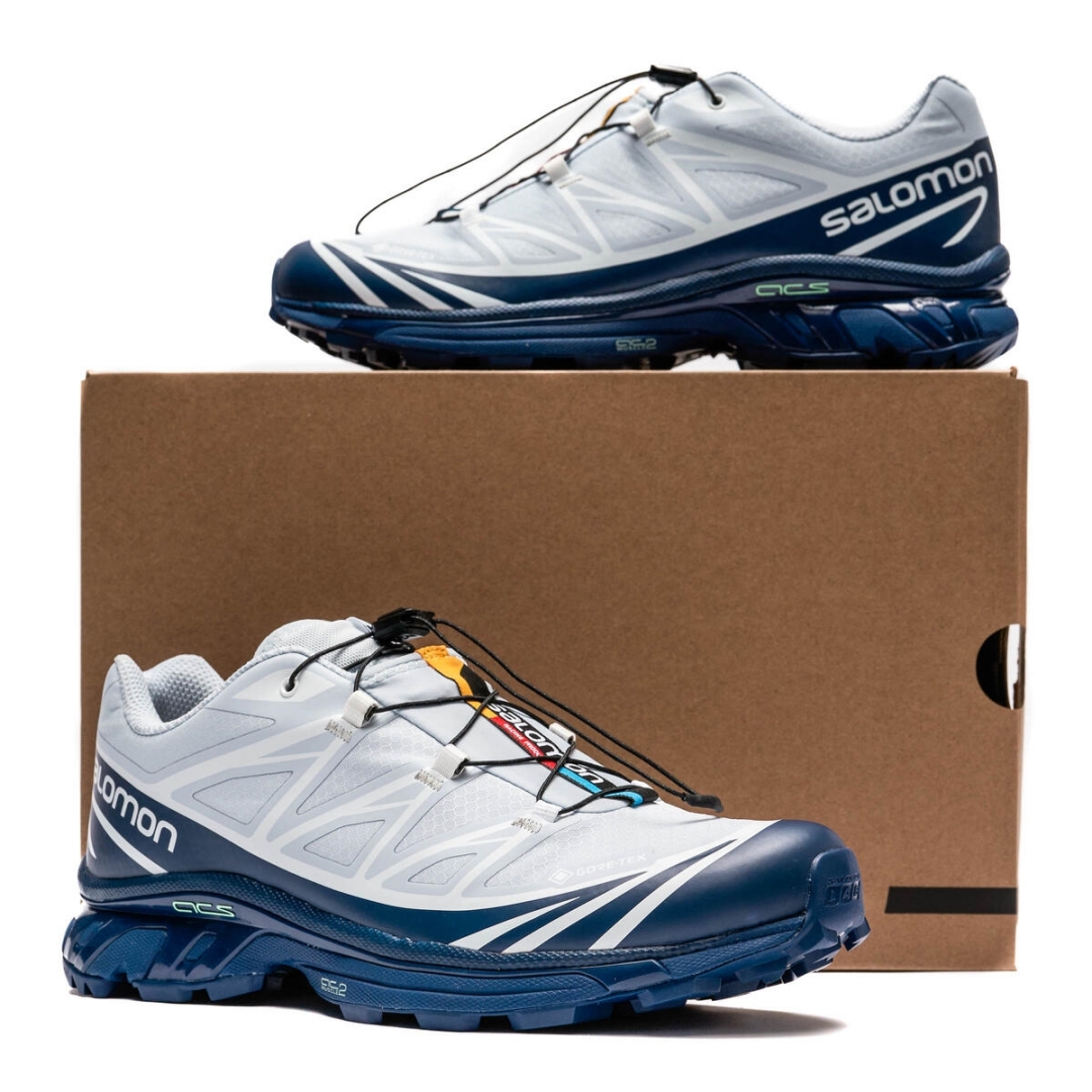 【国内 10/6 発売】SALOMON XT-6 GORE-TEX “LAUREL WREATH/BLUE PRINT” (サロモン) [L47136400/L47291900]