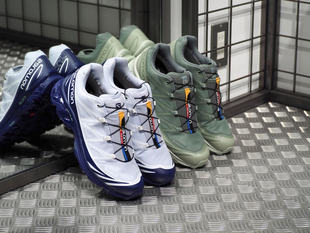 【国内 10/6 発売】SALOMON XT-6 GORE-TEX “LAUREL WREATH/BLUE PRINT” (サロモン) [L47136400/L47291900]