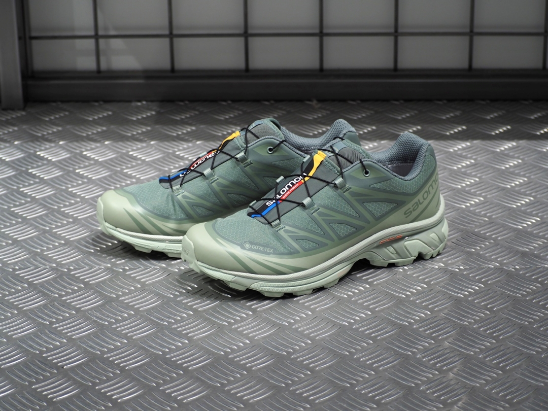 【国内 10/6 発売】SALOMON XT-6 GORE-TEX “LAUREL WREATH/BLUE PRINT” (サロモン) [L47136400/L47291900]