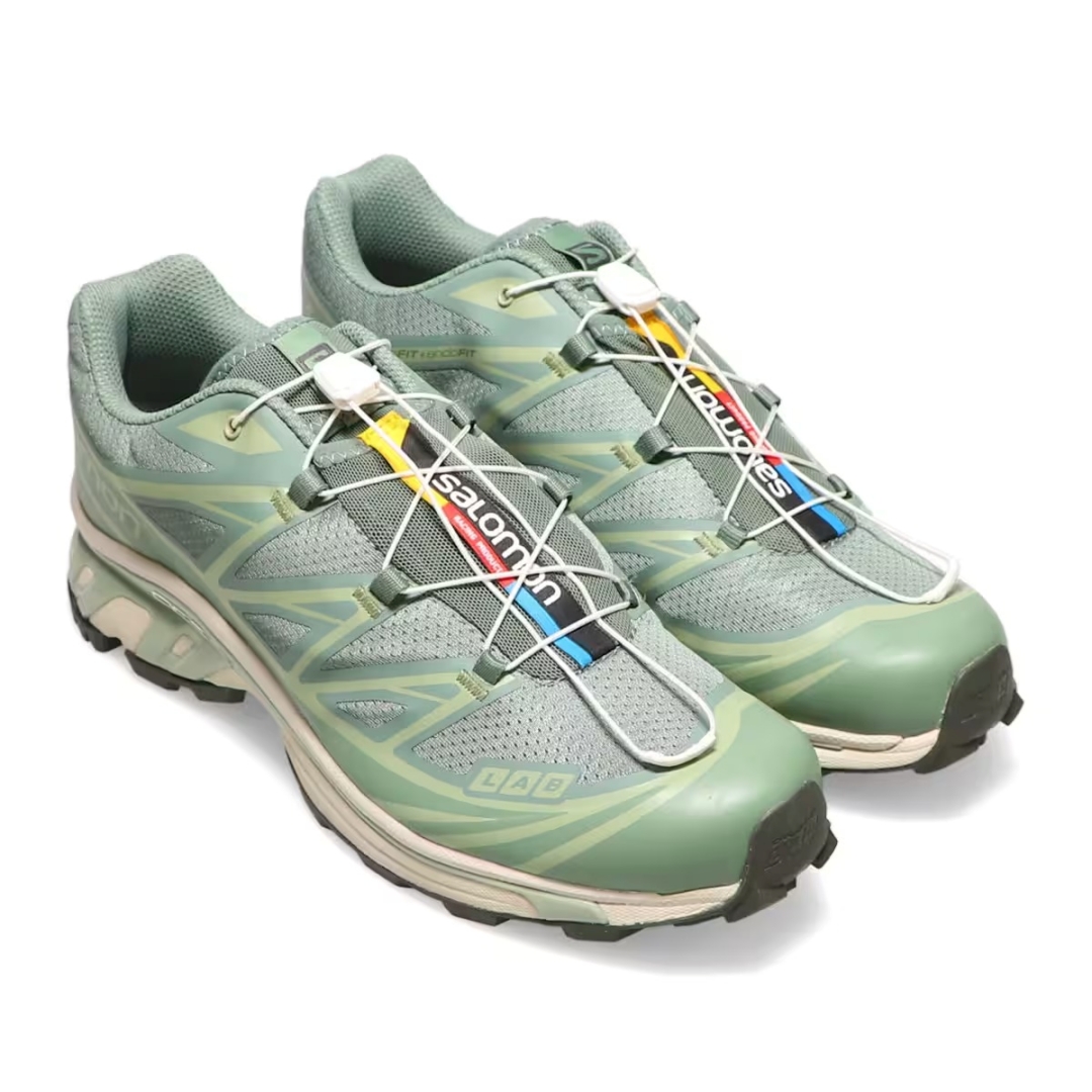 【国内 10/6 発売】SALOMON XT-6 GORE-TEX “LAUREL WREATH/BLUE PRINT” (サロモン) [L47136400/L47291900]