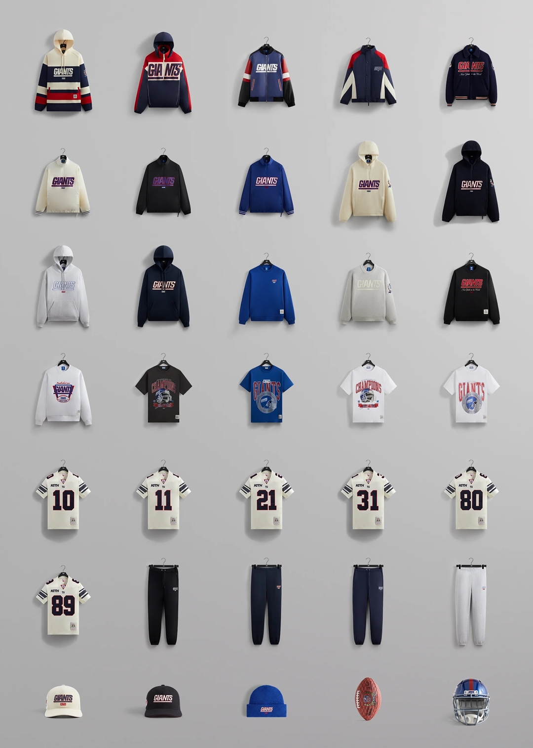 【Kith for the NFL: Giants Collection】KITH MONDAY PROGRAM 2023年 9/10 発売 (キス エヌエフエル ジャイアンツ)