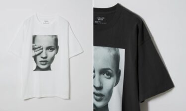 「Kate moss/ケイト・モス」をプリントしたBIOTOP “KateMoss by David Sims” TEEが予約販売 (ビオトープ)