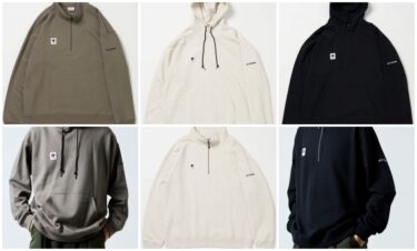 Columbia × FREAK’S STORE 別注 フーディー/ハーフジップスウェット (コロンビア フリークスストア 2023 FW/秋冬)