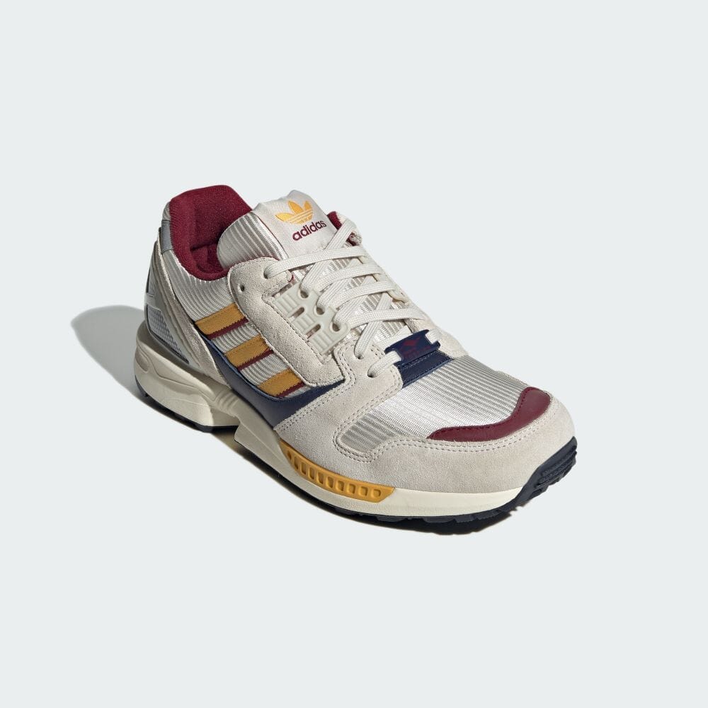 【国内 9/27 発売】アディダス オリジナルス ZX 8000 “アルミナ/プリラブドイエロー/カレッジバーガンディ” (adidas Originals ZX 8000 “Alumina/Pre-Rubbed Yellow/College Burgundy”) [IE0550]