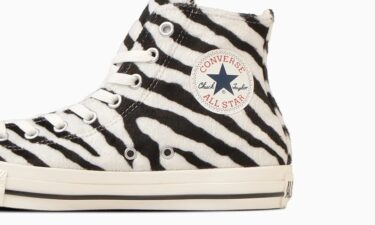 【国内 9/29 発売】ファー素材のゼブラ柄をアッパーに採用した CONVERSE ALL STAR ZEBRAFUR HI (コンバース オールスター ゼブラファー)