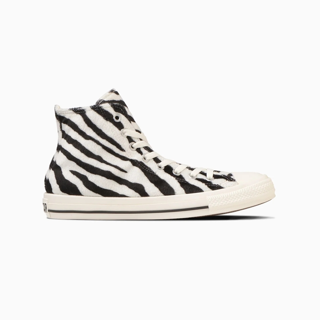 【国内 9/29 発売】ファー素材のゼブラ柄をアッパーに採用した CONVERSE ALL STAR ZEBRAFUR OX/HI (コンバース オールスター ゼブラファー)