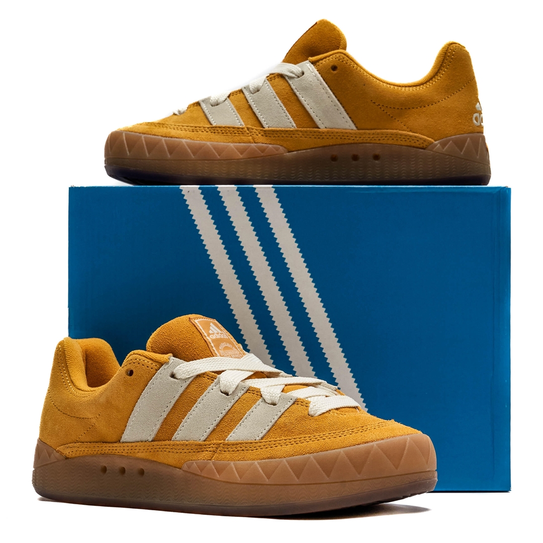 【国内 9/30 発売】adidas Originals ADIMATIC “Preloved Yellow/Off White/Gum” (アディダス オリジナルス アディマティック “プリラブドイエロー/オフホワイト/ガム”) [IE2225]