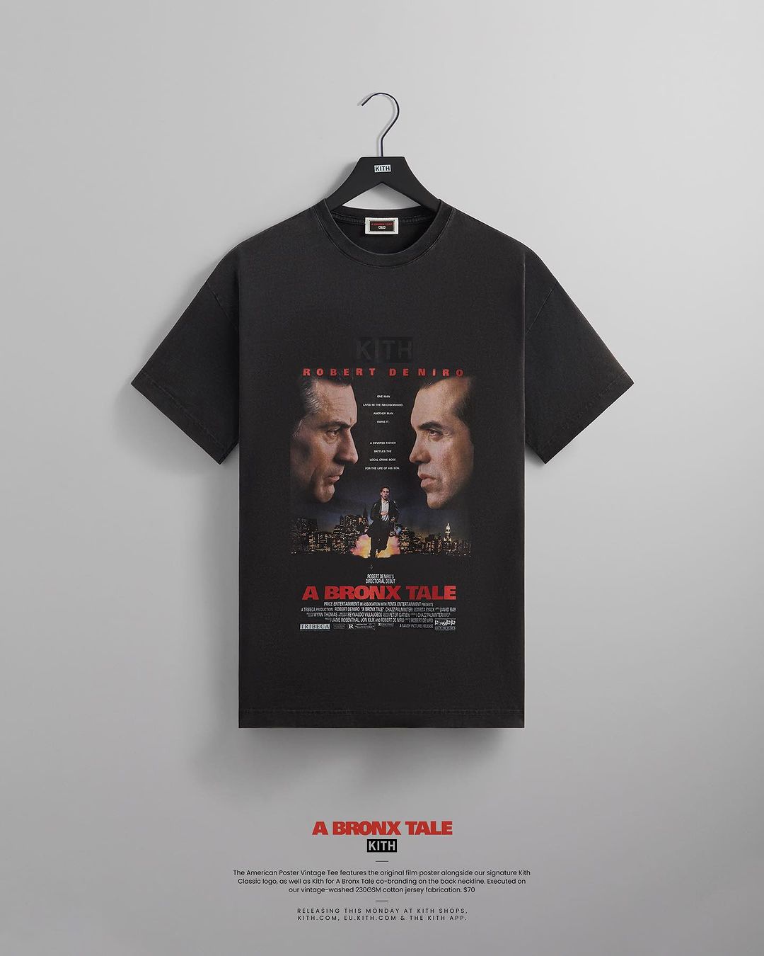 【Kith for A Bronx Tale】KITH MONDAY PROGRAM 2023年 9/18 発売 (キス ブロンクス物語/愛につつまれた街)