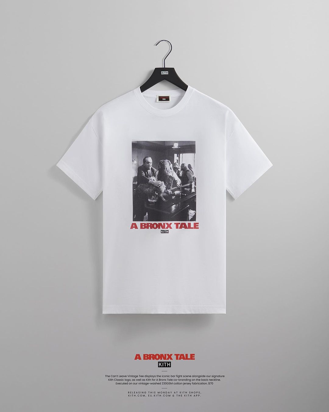 【Kith for A Bronx Tale】KITH MONDAY PROGRAM 2023年 9/18 発売 (キス ブロンクス物語/愛につつまれた街)