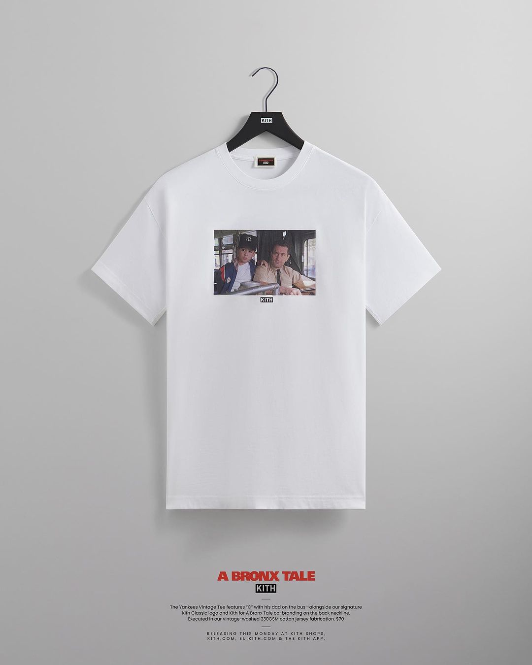 【Kith for A Bronx Tale】KITH MONDAY PROGRAM 2023年 9/18 発売 (キス ブロンクス物語/愛につつまれた街)