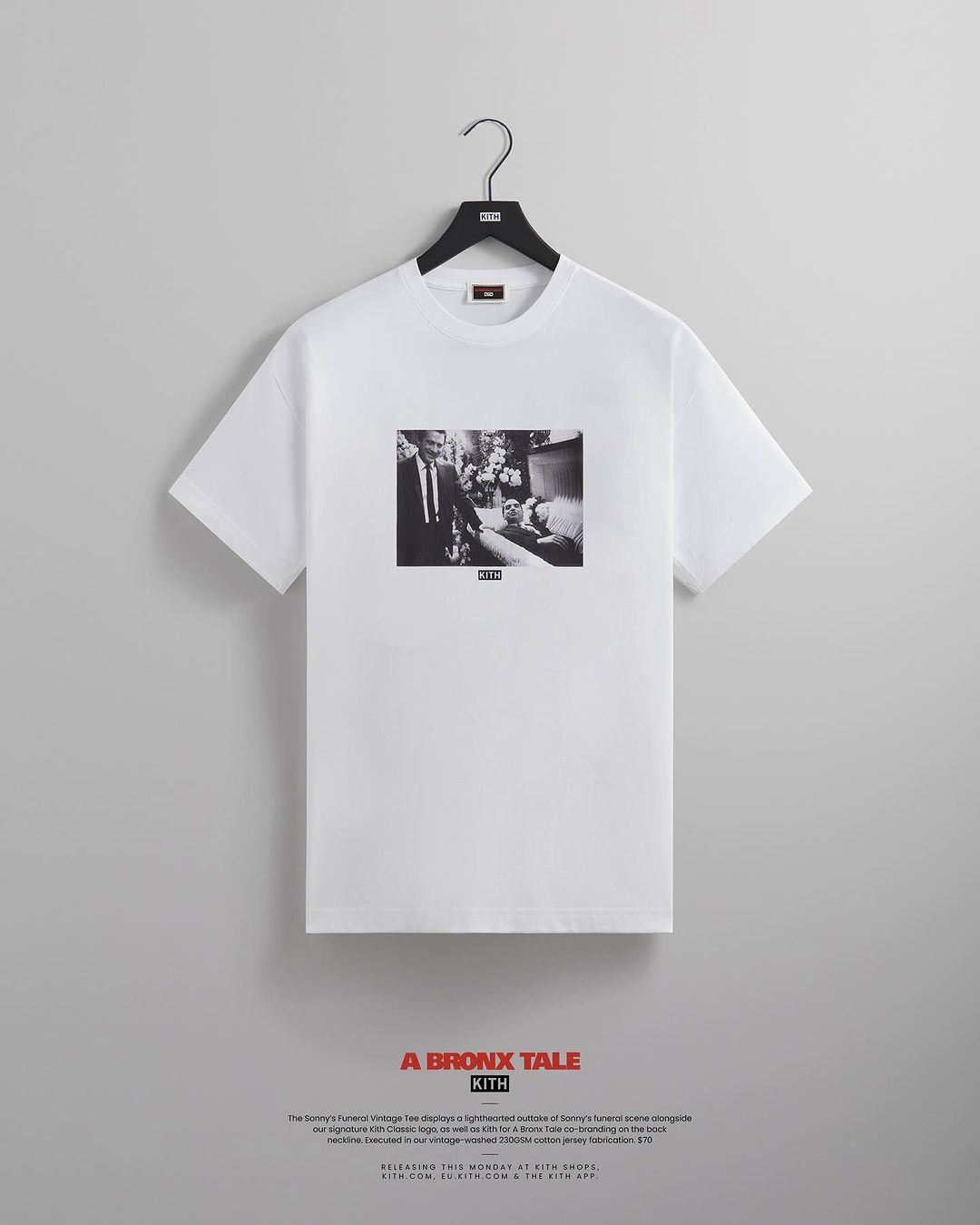 【Kith for A Bronx Tale】KITH MONDAY PROGRAM 2023年 9/18 発売 (キス ブロンクス物語/愛につつまれた街)