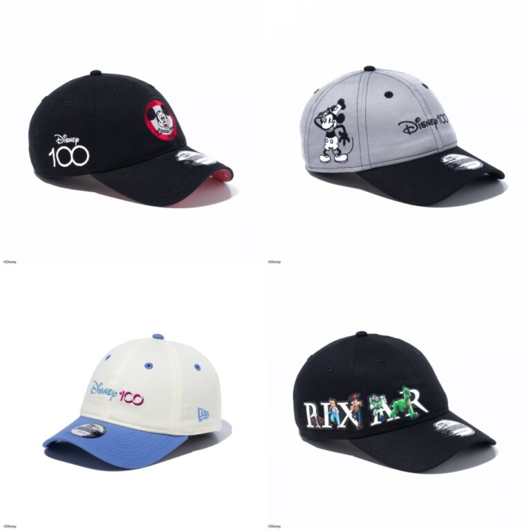 ニューエラ 59FIFTY Disney 100th オフィシャルロゴ ミッキー