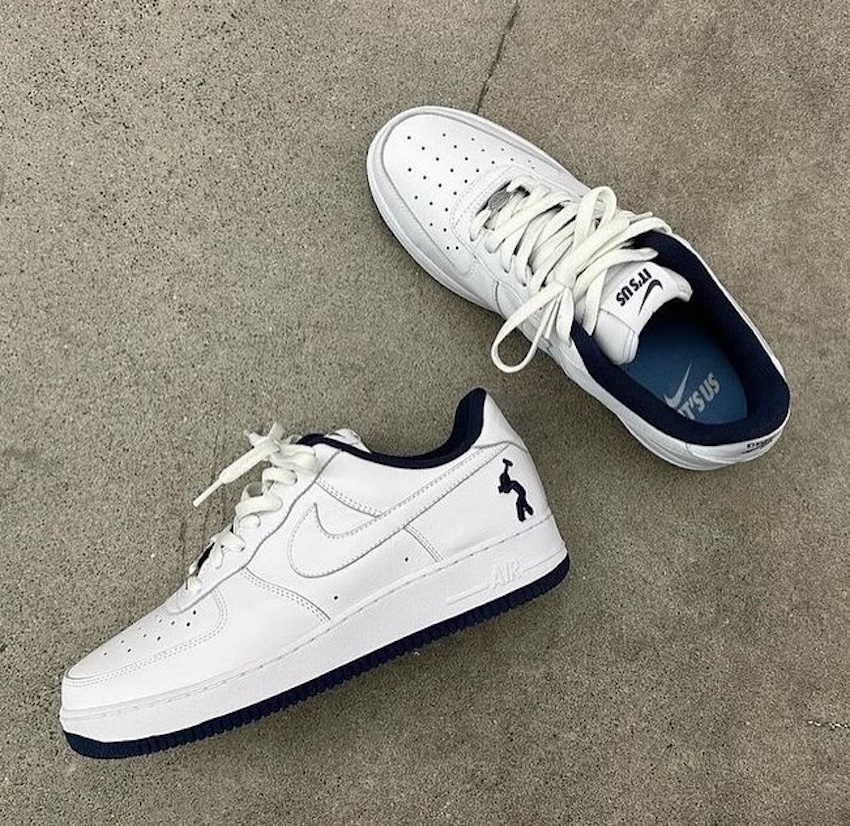 【国内 2024年 12/2 発売】ラッパー「Lil Yachty/リル・ヨッティ」× NIKE AIR FORCE 1 “White/Midnight Navy” (ナイキ エア フォース 1 “ホワイト/ミッドナイトネイビー”) [IB5720-100]