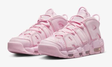 【2024年 2/19、3/2 発売】ナイキ GS エア モア アップテンポ “ピンクフォーム” (NIKE GS AIR MORE UPTEMPO “Pink Foam”) [DV1137-600]