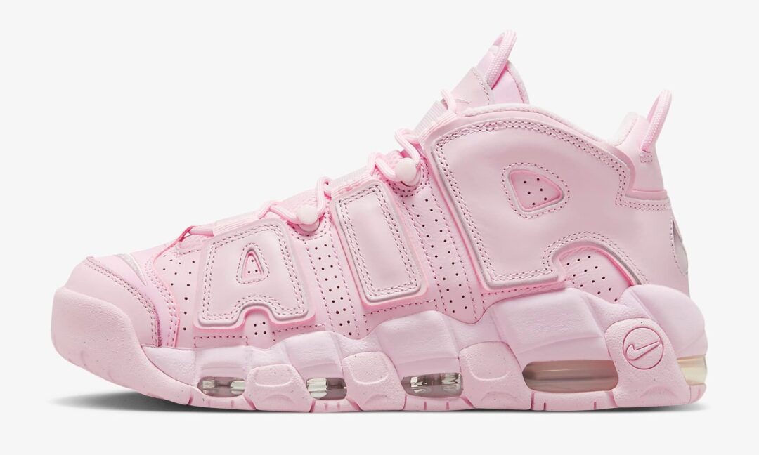 【2024年 2/19、3/2 発売】ナイキ GS エア モア アップテンポ “ピンクフォーム” (NIKE GS AIR MORE UPTEMPO “Pink Foam”) [DV1137-600]